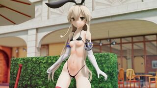 Shimakaze - Ghost Dance [MMD R18] Moeyasui Koneko