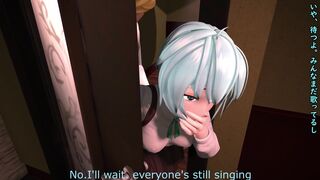 {NTR}(pigtarotaro)Merura and her friends seem to be having fun at karaoke ENG SUB
