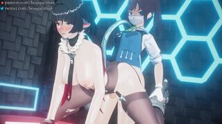 Jane Doe fucked by a Futa NEPS officer