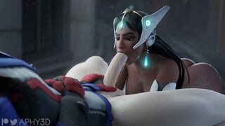 Symmetra sucks a dick