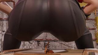 Anal vore by saxanas