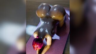 bubble butt twerking