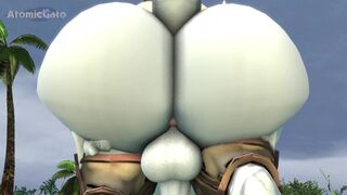 dromarch and nia make a pit stop