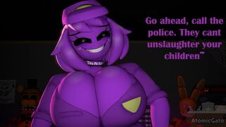 purple girl impregnated