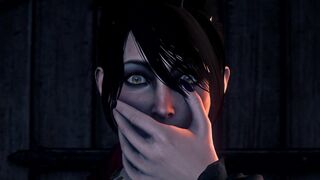 Morrigan gets fucked by a werewolf