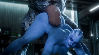 Liara & Yahg [Vixen3D][4K]