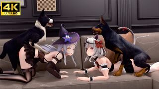 [AnonymousXYZ]  Holo Fantasy Dog fuck girls