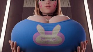 D.Va Pin Up [Nahz3D][NO WM][4K]