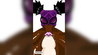 gakkie vs spider-gyat !! (no sound effect)