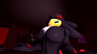 Knuckles x shadow by killerchidna