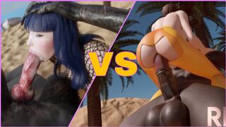 Horse vs Wolf! PMV/HMV - By T0RTELLIN0