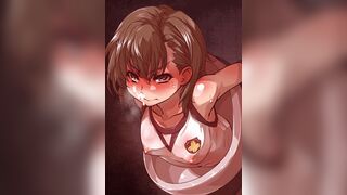 Misaka Mikoto Cum Toilet [wanaata]