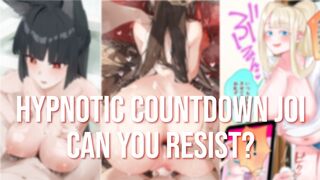 [Voiced] Hypnotic Countdown JOI: Can you resist? - Public Version