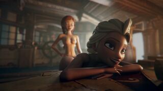 Anna & Elsa - Dirty Fantasy [Tokpok3D][NO WM]