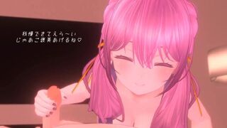 [Horopon] Big breasts, squirting, intellection girl, serving in the mouth ~ Sleeping