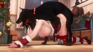 RUS SUB Elizabeth end dog