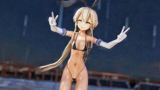 Shimakaze - Marine Dreamin [MMD R15] Moneko
