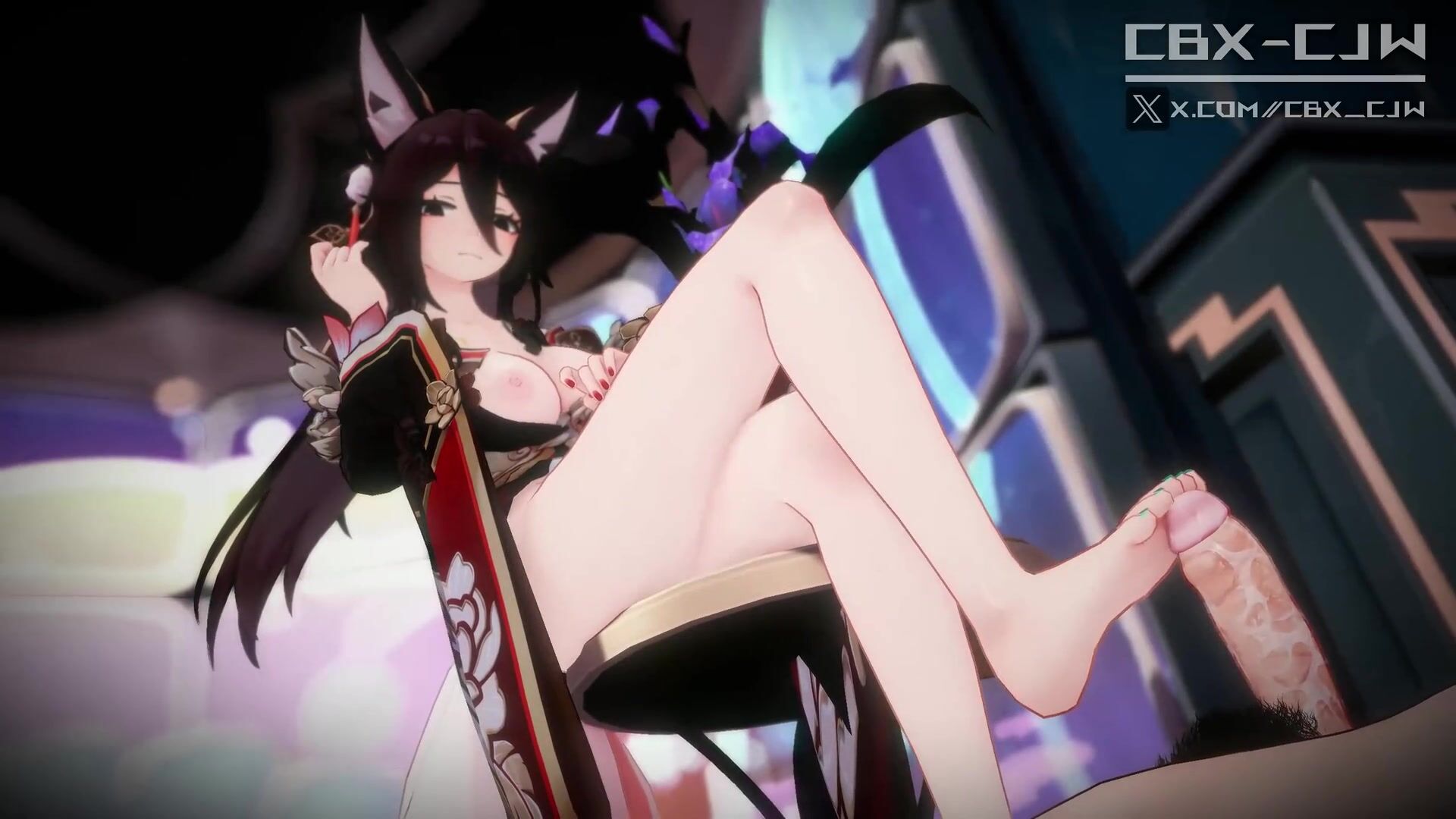 Tingyun Honkai Star Rail Orange Half God