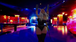 Mira the Bunny Striptease dancer!