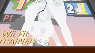 Wii Fit trainer new Victory pose