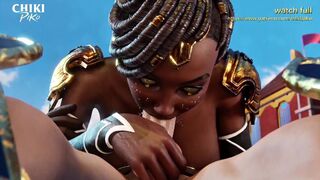 Mel Medarda is playing with Arcane power[CHIKIPIKO] [4k 60fps]