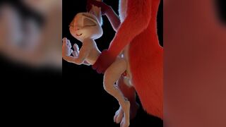 Judy getting banged while lifted by Nick