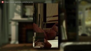 Nothing better than playing with yourself while your side piece is watching