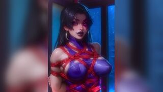 Psylocke Training [Clothed] [Ecchioni]
