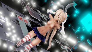 Shimakaze - Reversible Campaign [MMD R18] RubyMMD