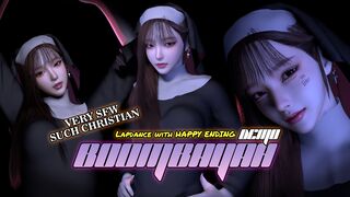 Nun Rides Cock While Discussing Bible - Boombayah - Lapdance and SEX