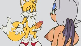 Tails Masturbation for Rouge [boobtardd]