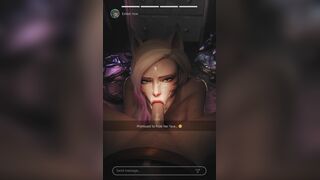 K/DA Ahri & Ezrea [Cum Covered][Zmsfm][4K]