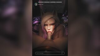 KDA Ahri & Ezreal [Uncensored][Zmsfm][4K]