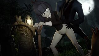 creepy Susie fucks zombie