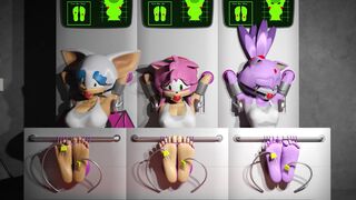Sonic Girls Tickle Machine