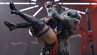 Psylocke Vs Venom [AxenAnim][NO WM][4K]