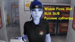 Pizza Slut [RUS SUB] [Aphy3d] [White]