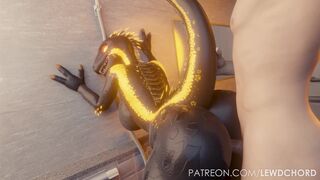 Indoraptor Shower Sex [Lewdchord]