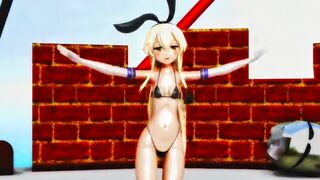 Shimakaze - Common World Domination [MMD R15] VR Damu