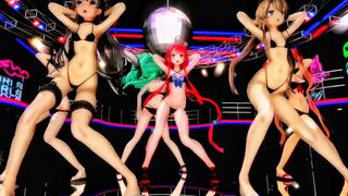 Shimakaze & Fleet Girls - Rabbit Hole [MMD R15] Kuroame Kai