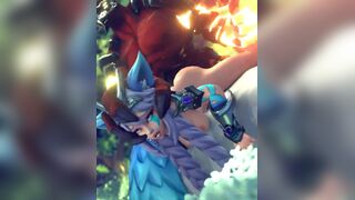 Io fucked by Raum [RougeNine]