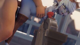 Tristana dangle fuck [RougeNine]