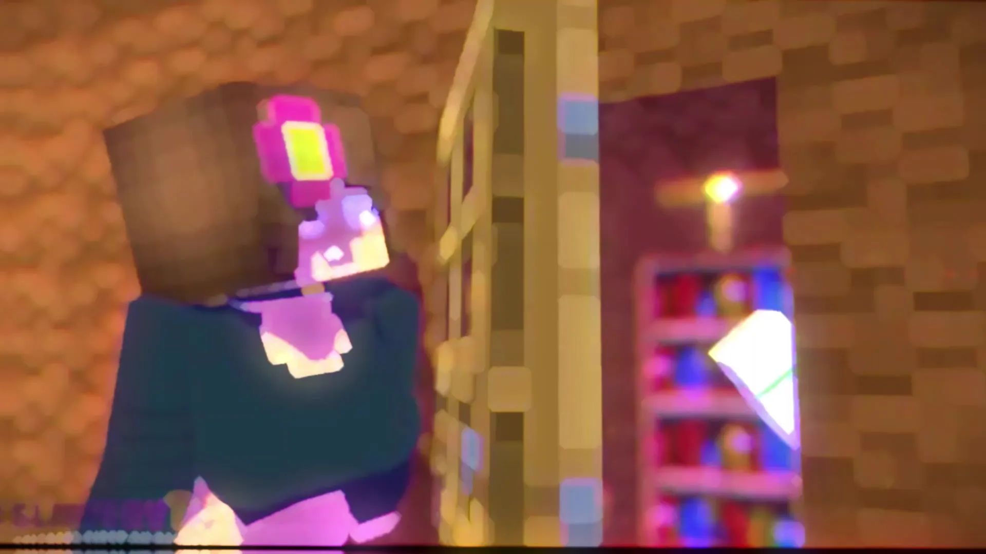 Furry Minecraft action