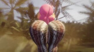 Amy ass clap in forbidden pants