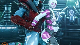 Lady Hellbender X Gwen - [Futa/Fem] [NuttyTouch]