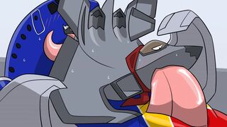 Airplane ass licking