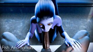 Widowmaker Blowjob [FishmanNSFW]