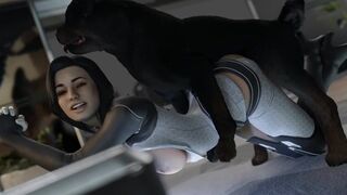 Miranda Lawson takes the knot