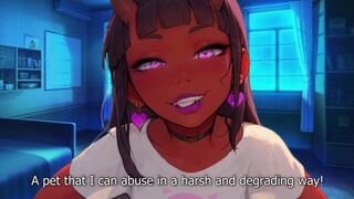 Little succubus needs a toy!