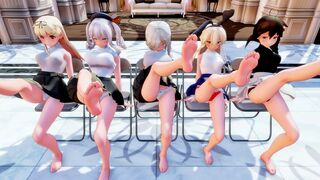Shimakaze & Fleet Girls - I Go Crazy Because of You [MMD R15] Panman